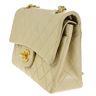 Chanel Vintage Classic Double Flap Bag Quilted Lambskin