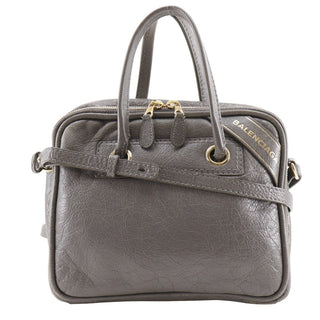 Balenciaga Blanket Square Bag Leather