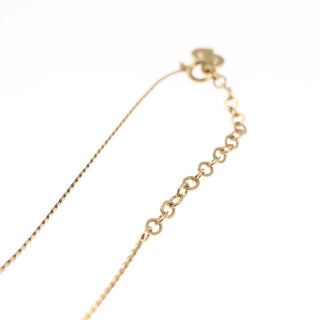 Christian Dior CD Pendant Necklace Metal and Crystals