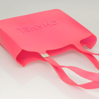 Chanel Logo Tote bag Rubber