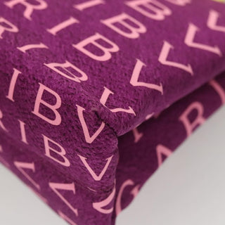 Bvlgari B.Zero1 Logomania Bag Canvas with Leather