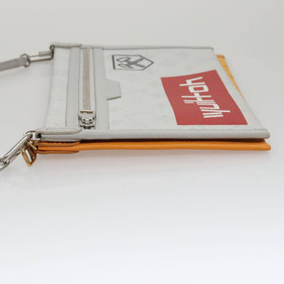 Louis Vuitton Double Flat Messenger Bag Limited Edition Logo Story Monogram Canvas and Denim