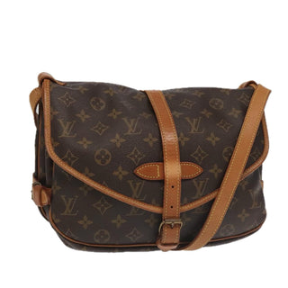 Louis Vuitton Saumur Handbag Monogram Canvas