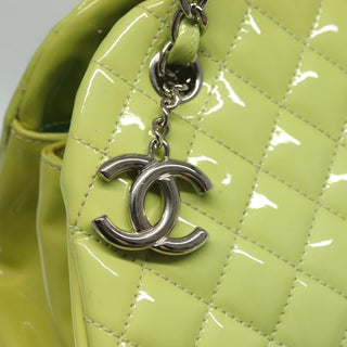 Chanel Just Mademoiselle Bag Quilted Patent