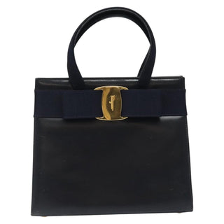 Salvatore Ferragamo Convertible Vara Bow Tote Leather