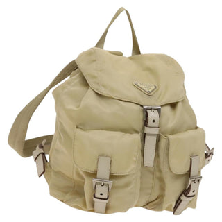 Prada Double Front Pocket Backpack Tessuto