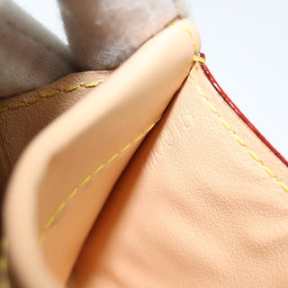 Louis Vuitton Porte-Monnaie Plat Coin Purse Monogram Multicolor