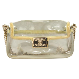 Chanel Naked Boy Flap Bag PVC and Patent