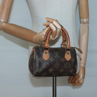 Louis Vuitton Speedy Mini HL Handbag Monogram Canvas