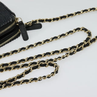 Chanel Deauville Chain wallet Raffia
