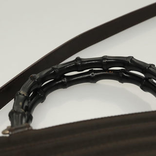 Gucci Vintage Bamboo Handle Bag Nylon