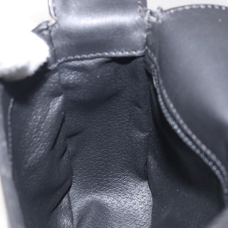 Celine Vintage Circle Logo Crossbody Bag Leather