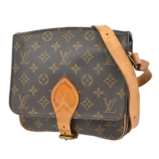 Louis Vuitton Cartouchiere Handbag Monogram Canvas