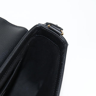 Versace Virtus Flap Messenger Bag Leather