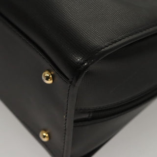 Celine Circle Logo Handbag Leather