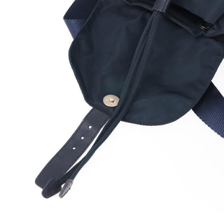 Prada Buckle Backpack Quilted Tessuto