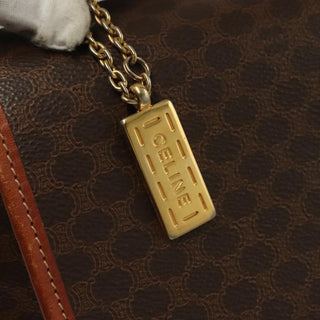 Celine Triomphe vintage handbag Macadam canvas