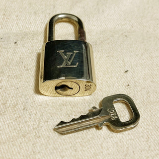 Louis Vuitton Cadenas Bag Charm Gold-plated
