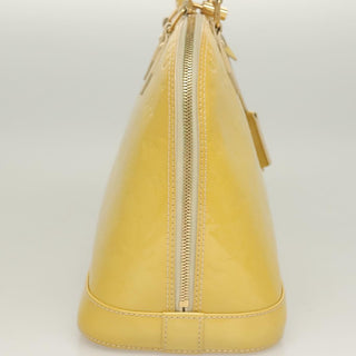 Louis Vuitton Alma Handbag Monogram Vernis