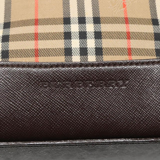Burberry Nova Check Tote canvas check pattern