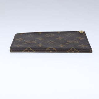 Louis Vuitton Porte Cartes Pression Card Case Monogram Canvas