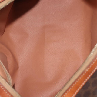 Celine Vintage Boston Bag Macadam Coated Canvas