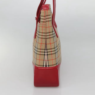Burberry Nova Check Tote canvas check pattern