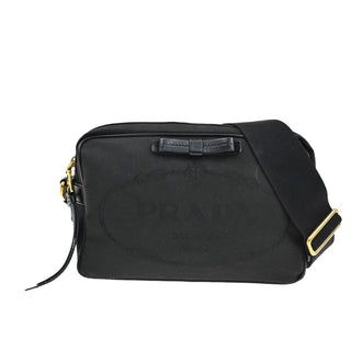 Prada Logo Camera Bag Canvas
