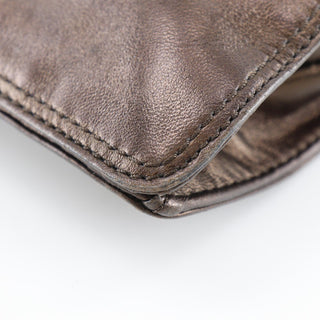 Chanel Vintage Flat Crossbody Bag Leather