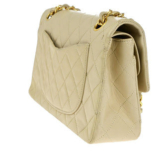 Chanel Vintage Classic Double Flap Bag Quilted Lambskin