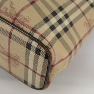 Burberry Onslow Tote Haymarket Coated Canvas