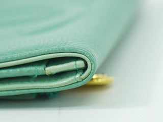 Chanel CC Compact Wallet Caviar