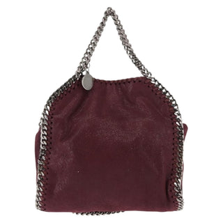 Stella McCartney Falabella Fold Over Crossbody Bag Shaggy Deer