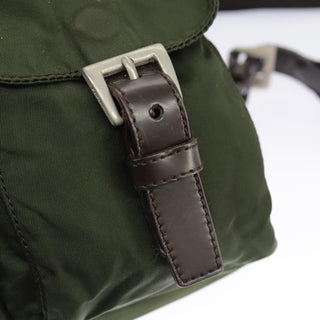 Prada Double Front Pocket Backpack Tessuto