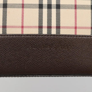 Burberry Nova Check Tote canvas check pattern