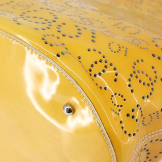 Chanel CC No.5 Shopping Tote Perforated Patent