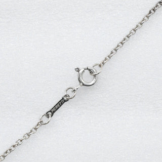 Tiffany & Co. Elsa Peretti Open Heart Pendant Necklace Sterling Silver