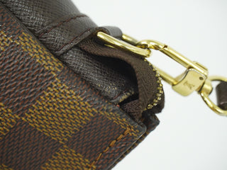 Louis Vuitton Trousse Make Up Bag Damier Canvas