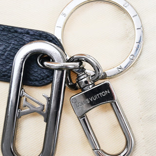Louis Vuitton ID Tab Charm and Key Holder Monogram Eclipse Canvas