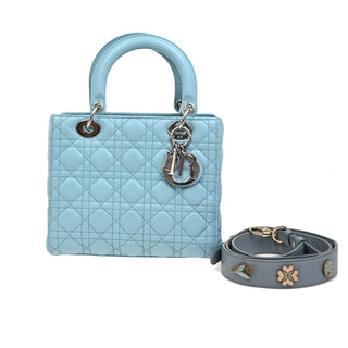 Christian Dior Lady Dior Bag Leather