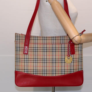 Burberry Nova Check Tote canvas check pattern