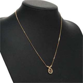 Christian Dior CD Logo necklace Metal