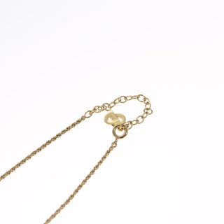 Christian Dior CD Pendant Necklace Gold-plated