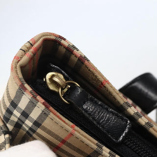 Burberry Nova Check Tote canvas check pattern