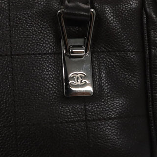 Chanel Chocolate Bar Coco Mark handbag Caviar skin