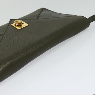 Celine Envelope Shoulder Bag Leather