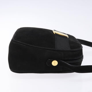 Salvatore Ferragamo Vala Shoulder Bag Suede