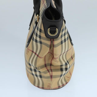 Burberry Newfield Tote Haymarket Coated Canvas