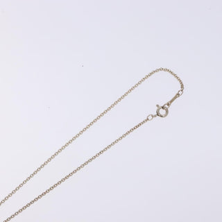 Tiffany & Co. Elsa Peretti Open Heart Pendant Necklace Sterling Silver