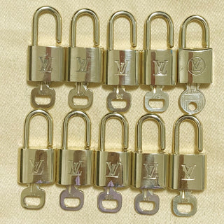 Louis Vuitton Cadenas Bag Charm Gold-plated
